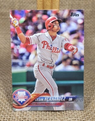 2018 Topps Series 1 Cesar Hernandez Baseball Card #26 Phillies FREE S&H A5