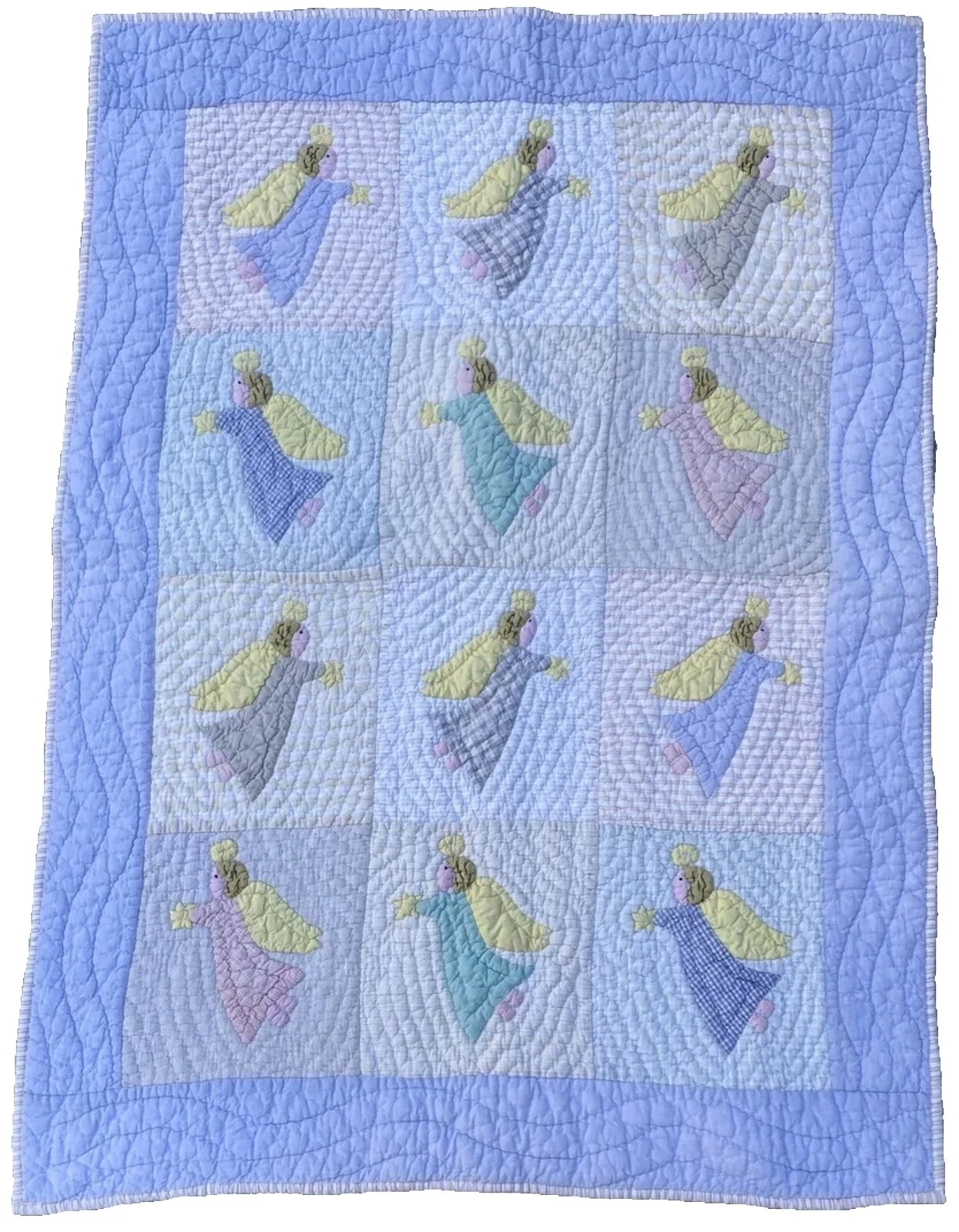 Chicas'S Cotton Easy Care Cuna edredones y cobertores para cunas