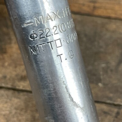 Vintage Nitto Stem 22.2 mm Quill 25.4 mm Clamp 100 mm Alloy
