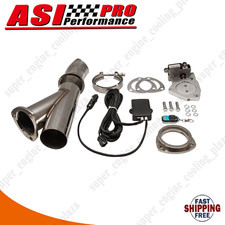 3 76mm Remote Control Electric E-cutout Y-pipe Valve System Kit. 3 76mm Remote Control Electric E-cutout Y-pipe Valve System Kit.