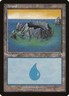 Island 335 Mercadian Masques Heavy Play (Liquid stain) MTG Magic DNA GAMES