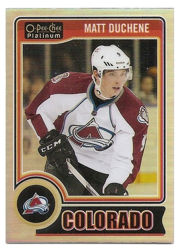 14/15 O-PEE-CHEE PLATINUM RAINBOW PARALLEL Hockey (#1-100) U-Pick From List - Picture 50 of 68