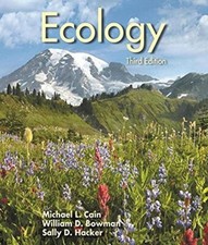 Ecology 3rd Edition Book Textbook Cain, Bowman, Hacker Hardcover
