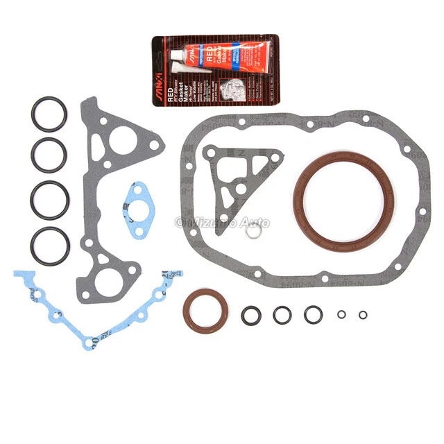 Full Gasket Set Bearings Rings Fit 99-03 Chrysler Dodge Mitsubishi 3.0 SOHC 6G72 - Image 4 of 4