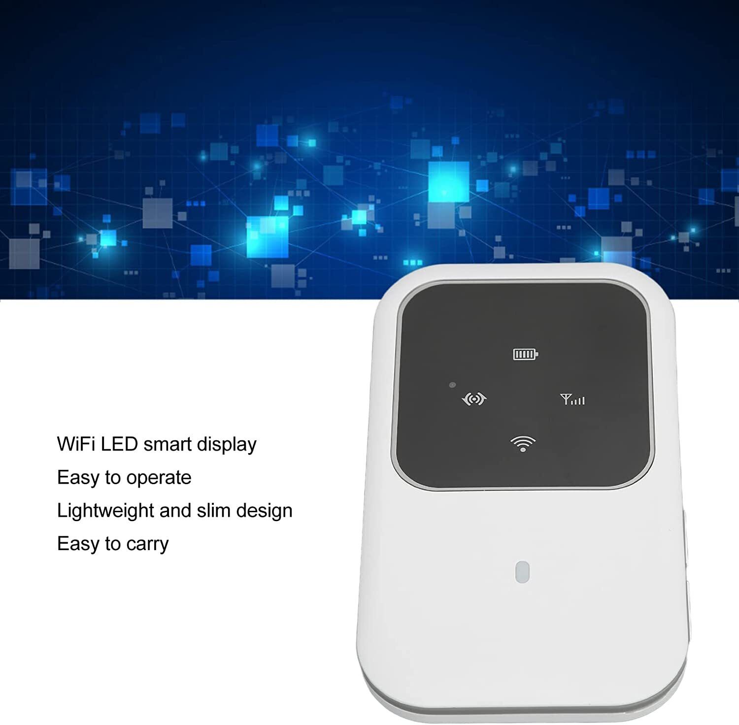 Mobile WiFi Tragbarer Hotspot 4G LTE WLAN Router Reisen Mobiler Netzwerk Hotspot