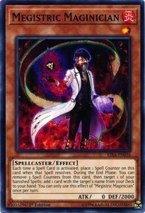 Megistric Maginician - RIRA-EN036 - Common - 1st Edition x3 - Near Mint