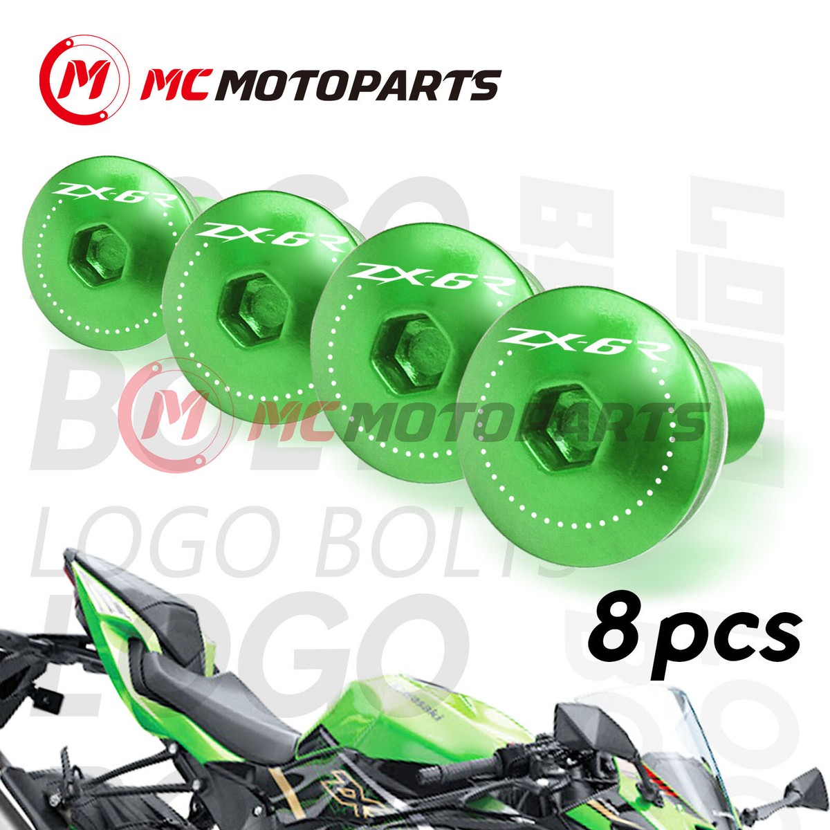 Windscreen Bolts Windshield Screw Kit ZX6R Fits Kawasaki ZX-6R