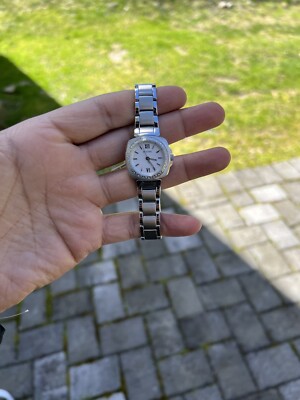 BULOVA Diamond Gallery White Dial Stainless Steel Ladies  display picture 2