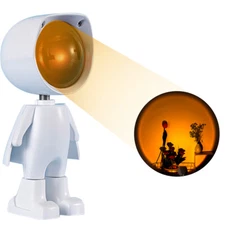LED Sunset Projection Lamp Night Light Photography Lighting Home Room Art Decor
