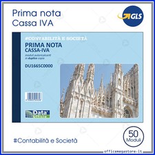 registro blocco A5 prima nota partite fuori cassa iva copie modulistica buffetti