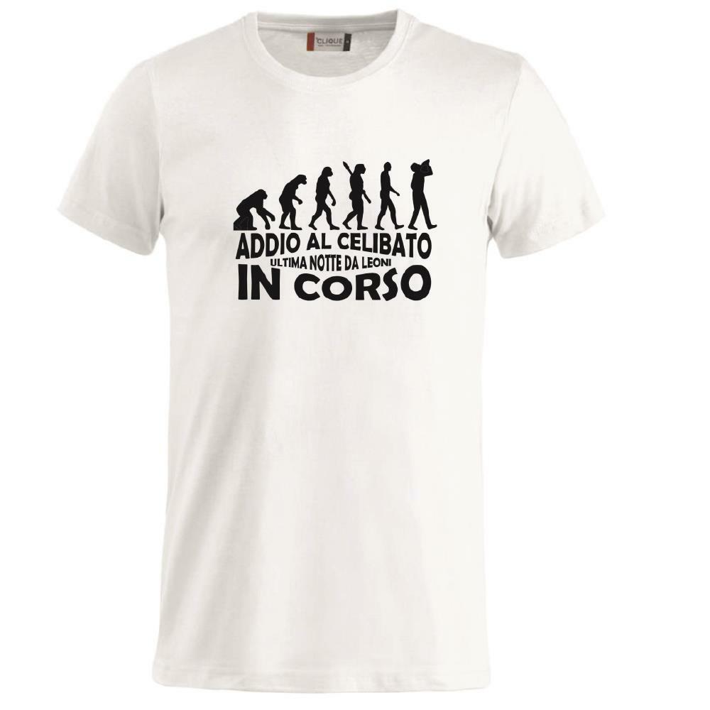 T-Shirt Addio Al Celibato Ultima Notte Da Leoni Domani E' Finita