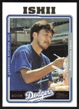 2005 Topps Kazuhisa Ishii #583 Los Angeles Dodgers