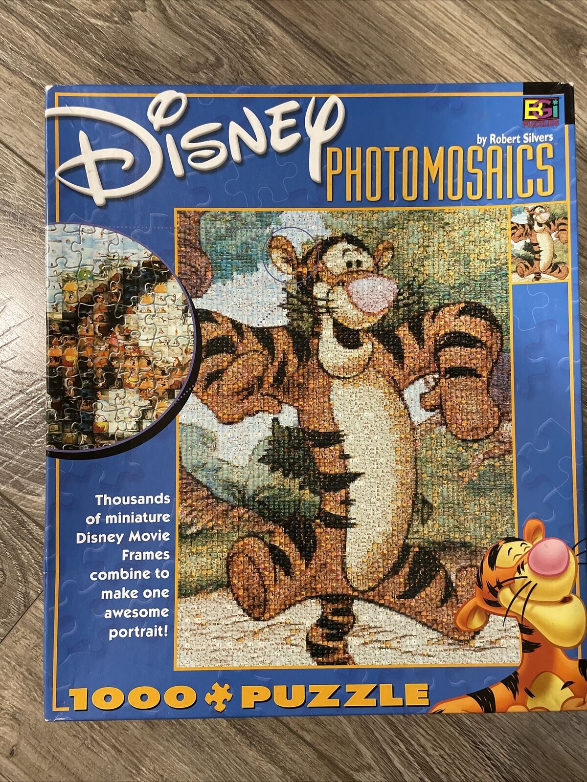 Buffalo Games by ROBERT SILVERS Photomosaics Disney's TIGGER 1000+ Pc  Puzzle 79346013036 | eBay