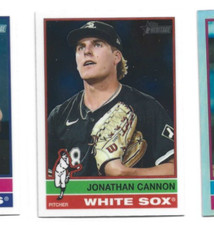 2025 Topps Heritage Chicago White Sox Jonathan Cannon Chrome card