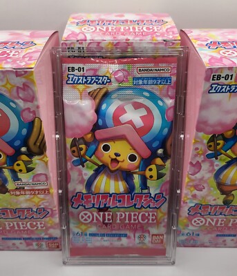 one piece tcg memorial collection extra booster box EBK-01 Korean Booster Pack Relive the legendary moments of One Piece with the Memorial Collection EB One Piece Extra Booster Memorial