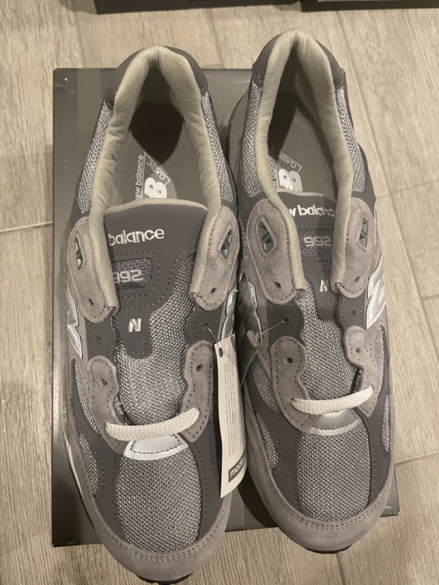 Size 9.5 - New Balance 992 Made in USA 2020 Grey | eBay