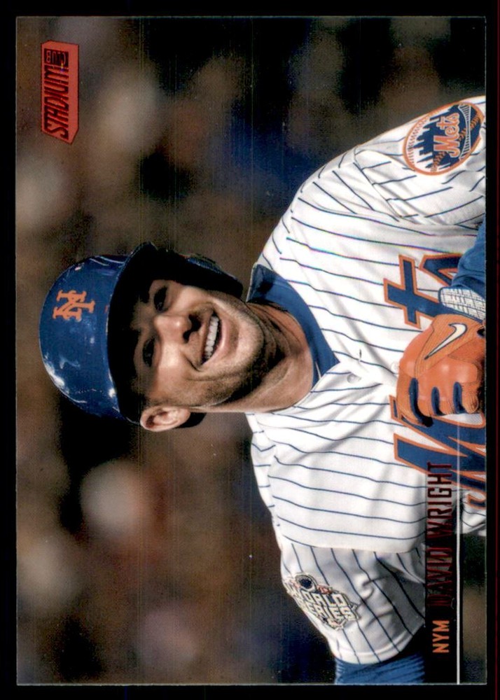 2021 Stadium Club Red Foil #135 David Wright
