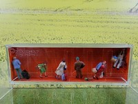 Preiser H0 10114 Wartende Reisende Ovp / F02
