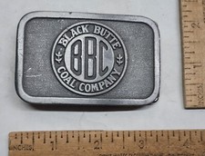 BBC - BLACK BUTTE COAL COMPANY - belt BUCKLE - listing 6965