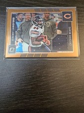 Parche jersey usado Jeremy Langford 2016 Donruss Optic Bronce #13 Chicago Bears