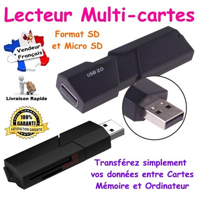 Carte Mémoire au format Micro-SD 32 Go + Adaptateur classe 10 pour
