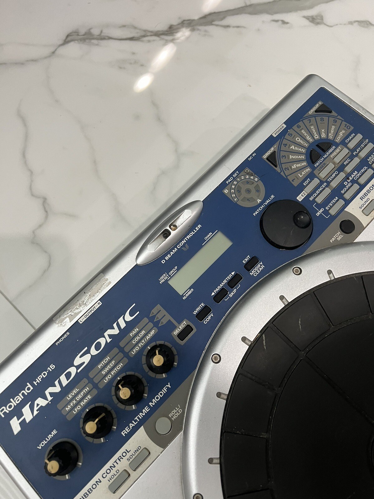 Roland Handsonic HPD15 Electronic Drum Pad Controller Unit Only Fast Ship eBay