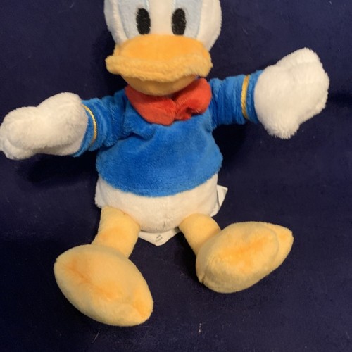 Disney Store Donald Duck Mini Bean Bag 8" Soft Plush Doll Disney World Land - Picture 3 of 6