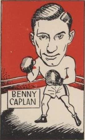 1947 D. Cummings & Son Famous Fighters Swop Cards - Benny Caplan #39