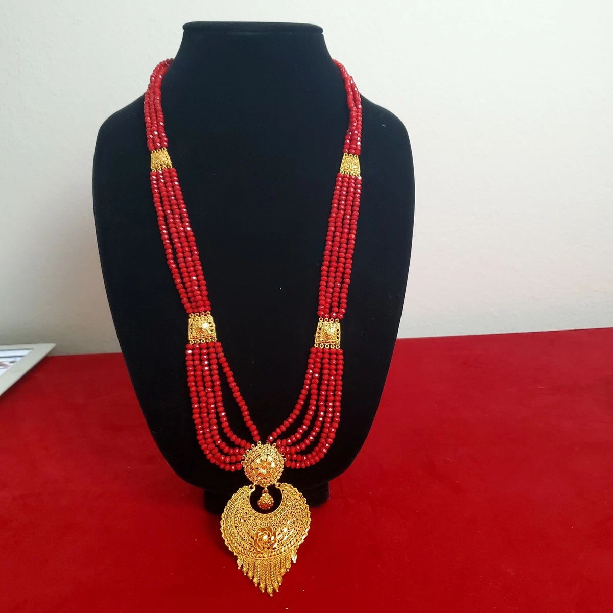 1 gram gold online necklace