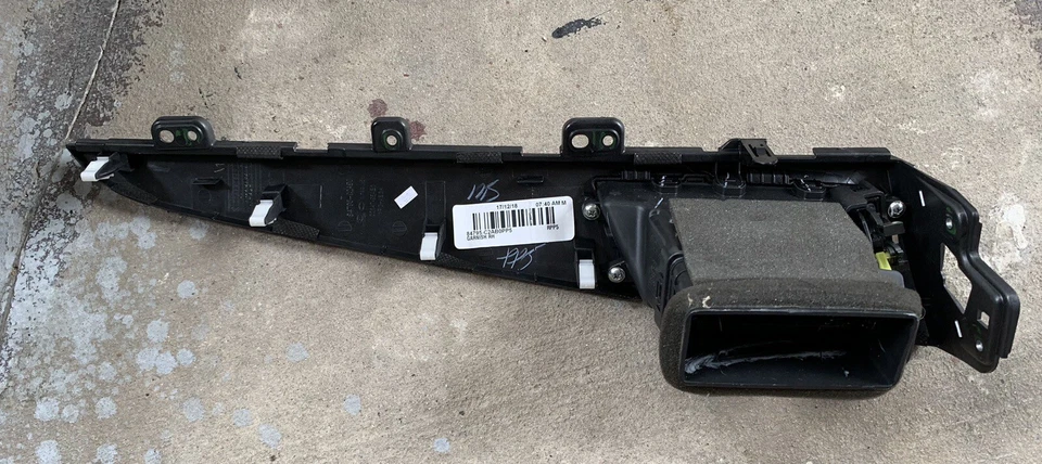 Hyundai Sonata 2019 tablero ventilación de aire derecha ventilación con panel de moldura cubierta Foto 4 de 4