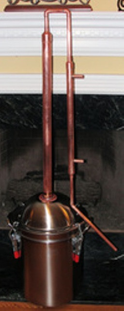 Copper Alcohol Moonshine Ethanol Still E-85 Reflux NR11 Gallon Stainless Boiler