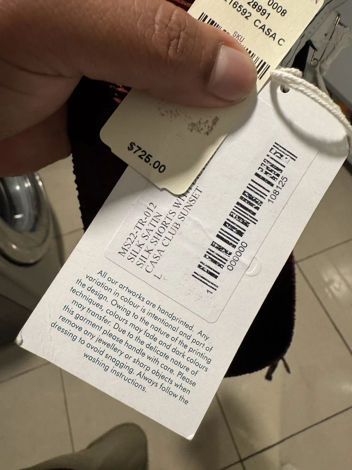 Casablanca CASA CLUB SUNSET Silk Set Size Large - Image 4 of 4