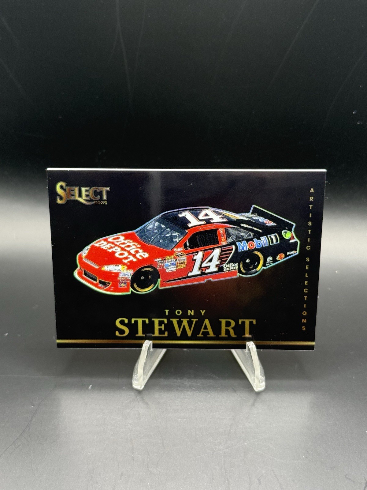 2024 Panini Select Racing Tony Stewart Artistic Selections Case Hit