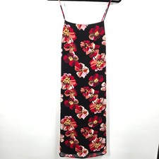 Madewell Women's Apron Slip Dress in French Rose Size 8 K6146 Floral Cocktail