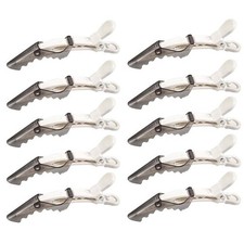 10Pcs Professional Sectioning Hair Clips for Styling Non Slip Home Salon No-Trac