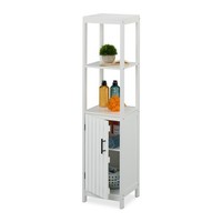 Badezimmerschrank Badschrank BadschräNkchen Bad Midischrank Handtuchschrank Weiß