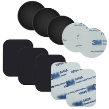 Metal Plates Adhesive Sticker Replace For Magnetic Car Mount Phone Holder