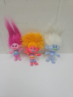 3 PCs DreamWorks Trolls Action Figure  Mini (A2)