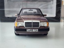 1:18 Norev Mercedes Benz W124 230E Brown Dealer Edition Diecast