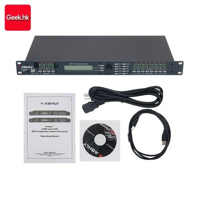 4.8SP 110V Digital DSP Audio Processor 4 Input 8 Output Sound System gk45