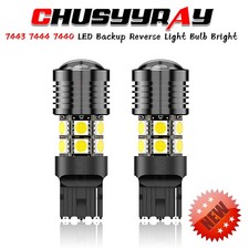 7443 7444 7440 Led Backup Reverse Light Bulb Bright 6000k White Series