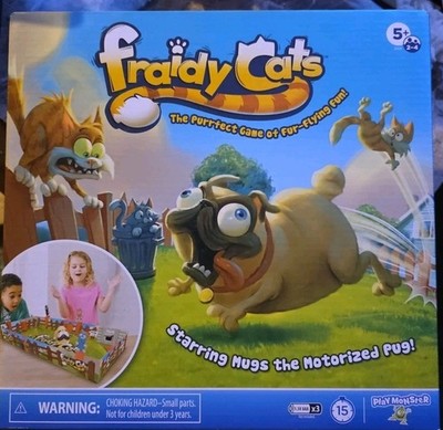 PlayMonster - Fraidy Cats - The Purrfect Game of Fur-Flying Fun! -...