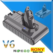Battery For Dyson V6 Absolute,V6 Animal SV03 SV05 Handheld Cleaner Battery 8.0ah