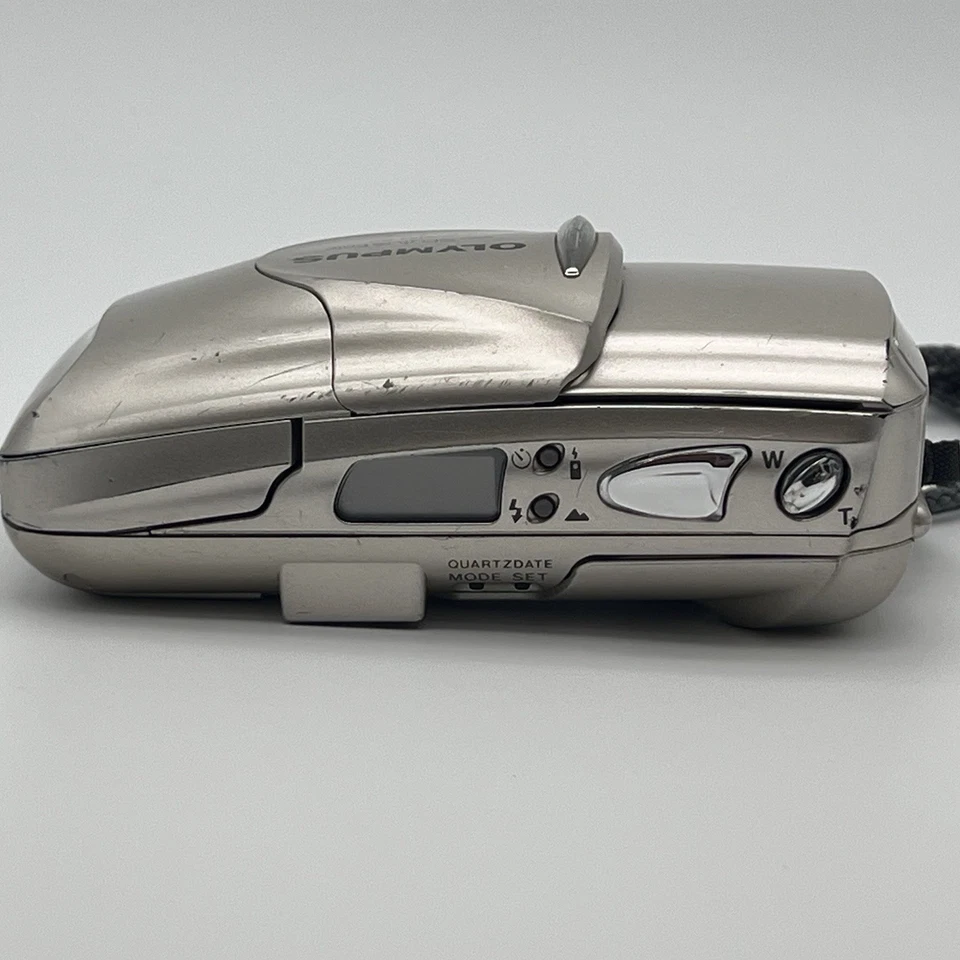 Olympus Stylus Epic Zoom 80 (Mju Zoom 80) 35mm Film Camera – Tested & Working w/ - Image 3 of 4