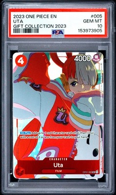 PSA10 ウタ 2023 ONE PIECE JPN. #005 UTA 2023 ONE PIECE GIFT COLLECTION 2023 #005 UTA PSA 10 | eBay