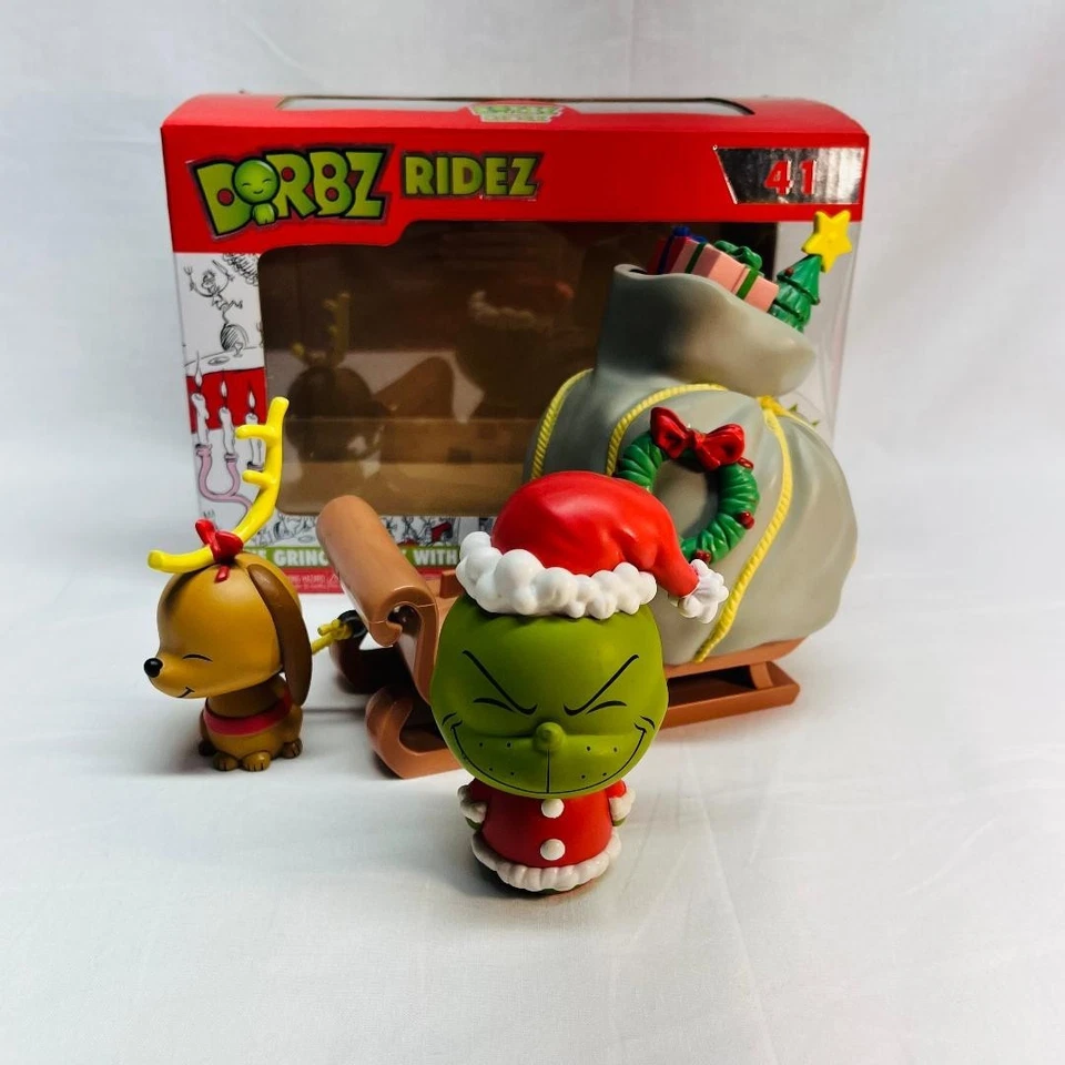 Dr. Seuss Cómo el Grinch robó la visita de Navidad a Whoville Coll figuras de juguete Foto 3 de 4