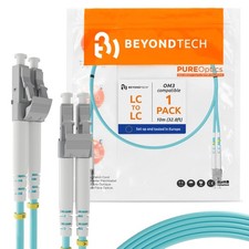 10m LC To LC Fiber Patch Cable UPC Multimode Duplex core OM3 10G 32.8ft Cord