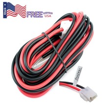DC Power Cable T Shaped for KENWOOD/YAESU/VERTEX/ICOM PG-2N OPC-346 FT5200 USA