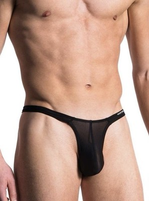 Authentic MANstore M101 Tower String Thong G-String Black Small S
