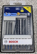 New Bosch T15RC Wood  Metal 15 Piece Jigsaw Blades T-Shank